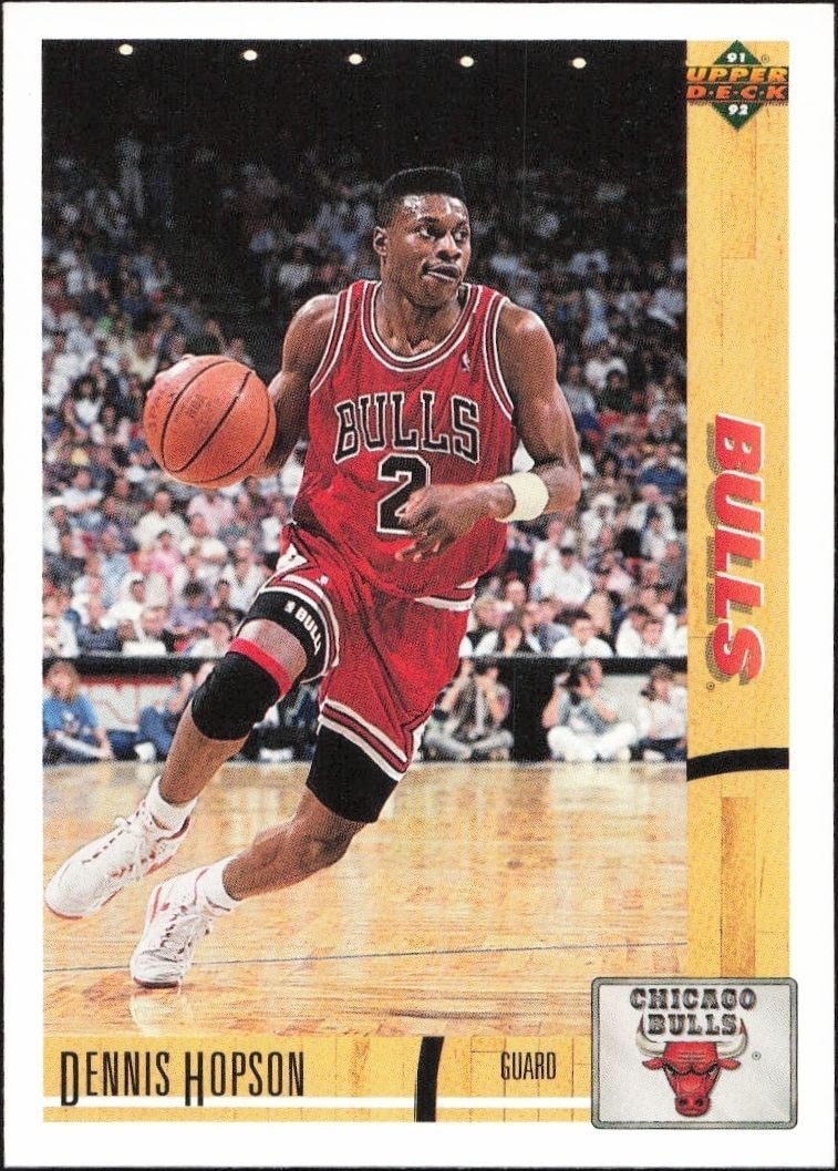 1991-92 Upper-Deck Dennis Hopson #169 trading card