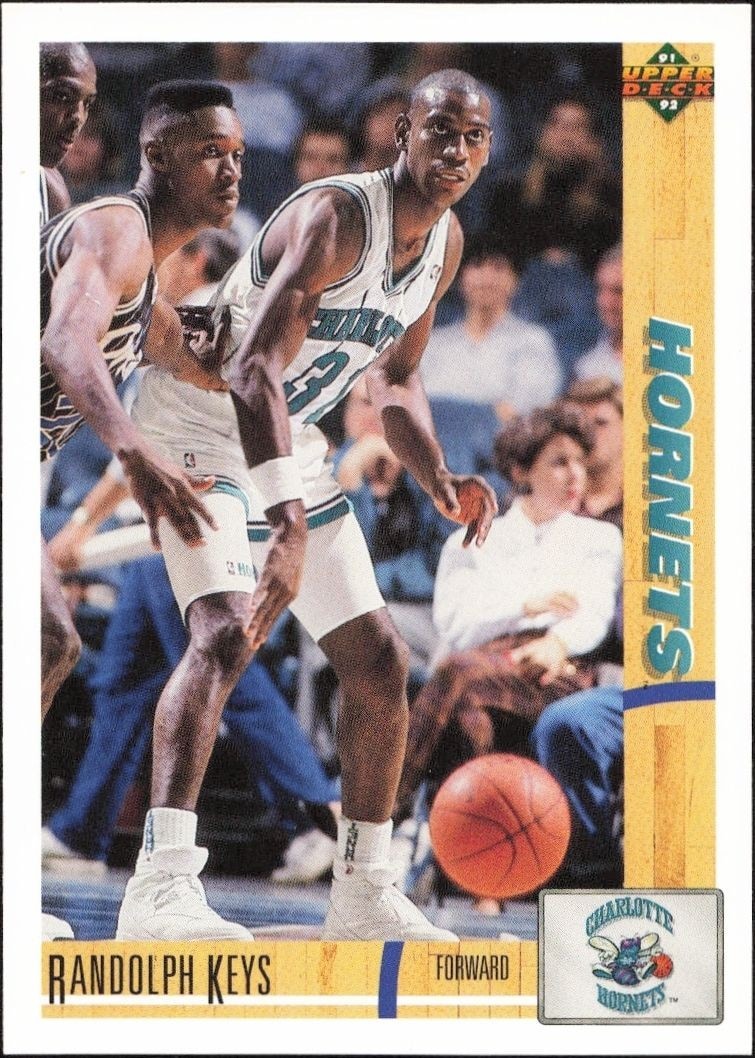 1991-92 Upper-Deck Randolph Keys #285 trading card