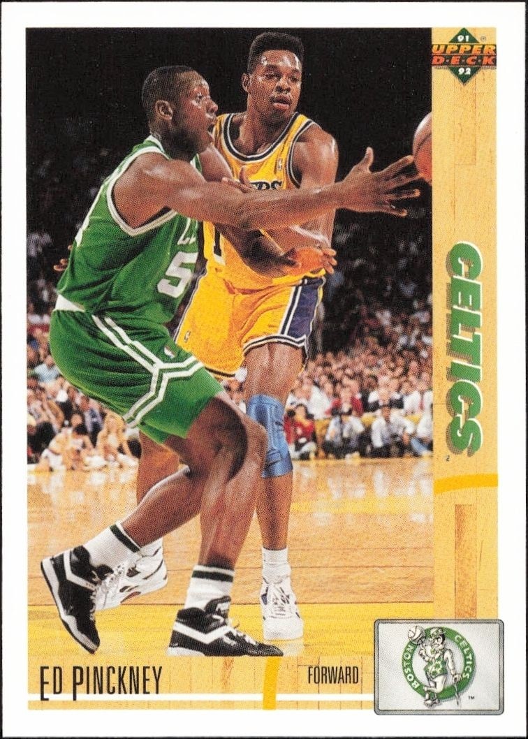 1991-92 Upper-Deck Ed Pinckney #129 trading card