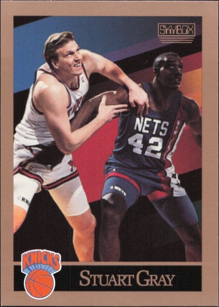 1990-91 Skybox Stuart Gray #188 trading card