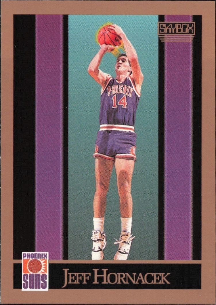 1990-91 Skybox Jeff Hornacek #222 trading card