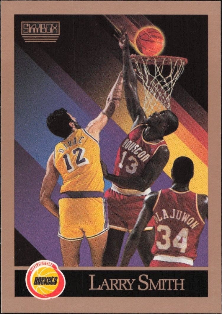 1990-91 Skybox Larry Smith #111 trading card
