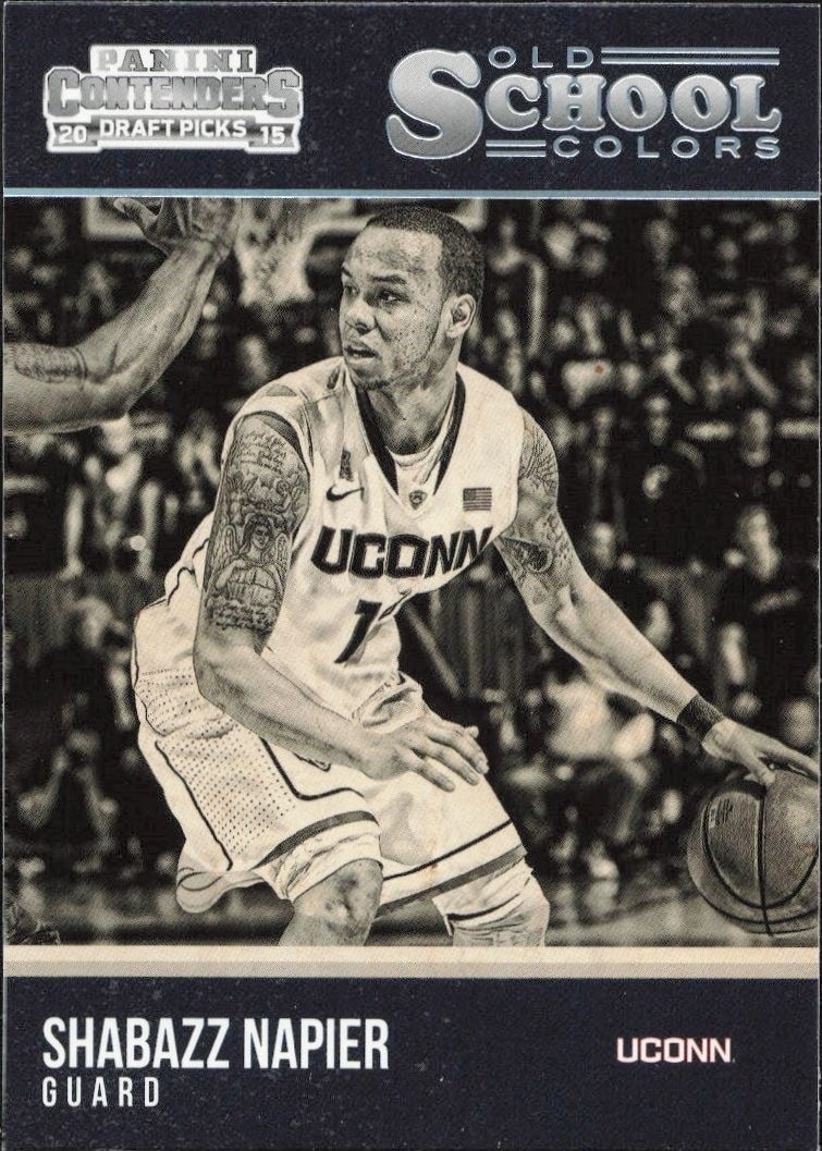 2015-16 Panini Contenders Draft Picks Shabazz Napier #40 trading card