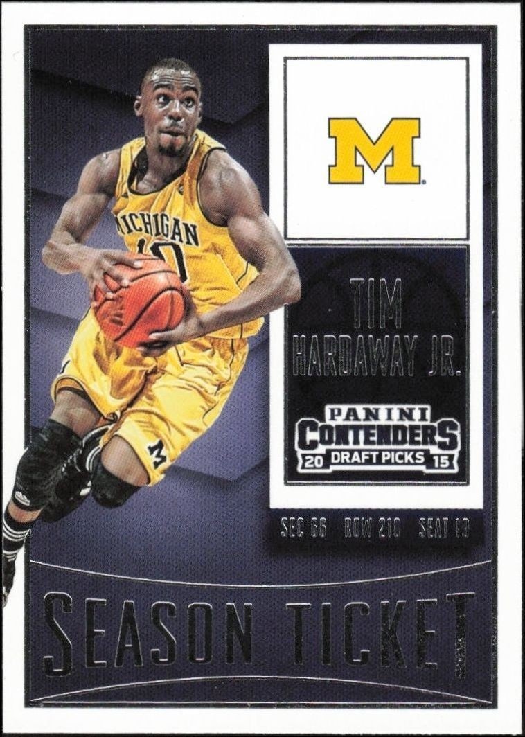 2015-16 Panini Contenders Draft Picks Tim Hardaway Jr. #90 trading card