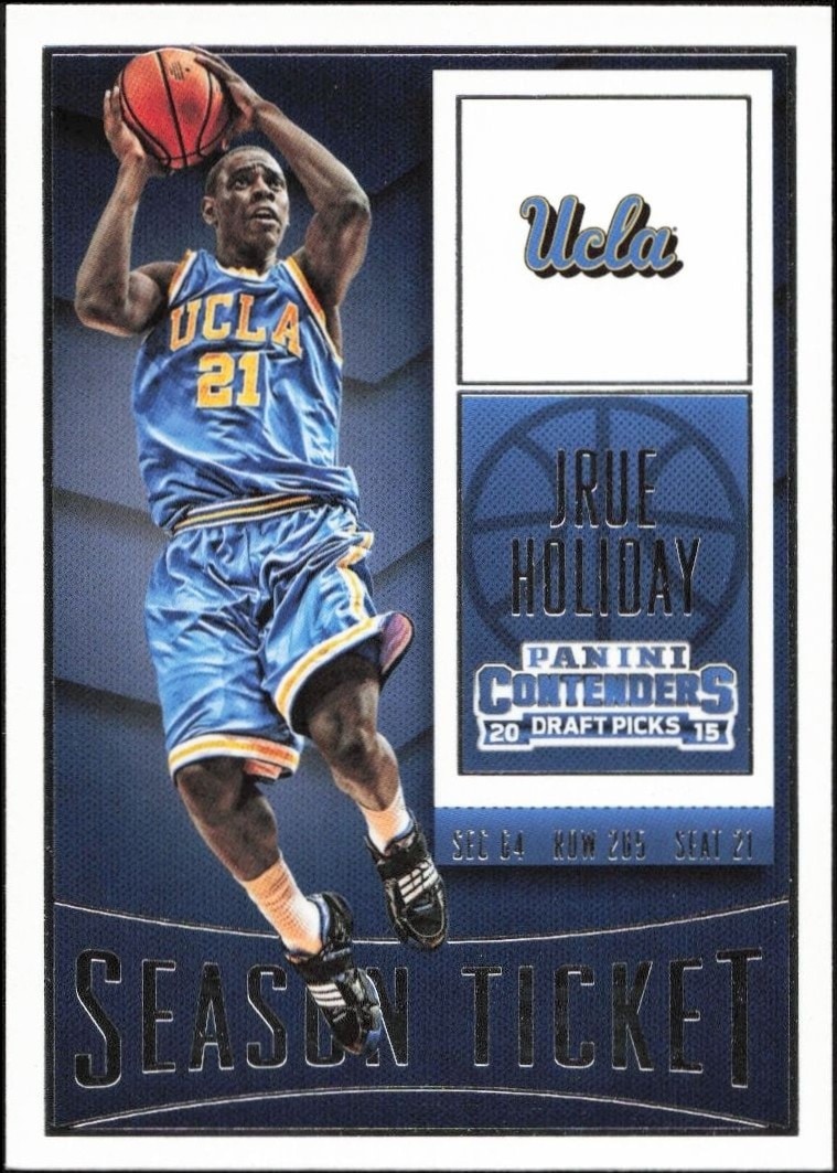 2015-16 Panini Contenders Draft Picks Jrue Holiday #51 trading card