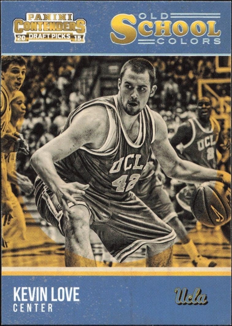 2015-16 Panini Contenders Draft Picks Kevin Love #19 trading card