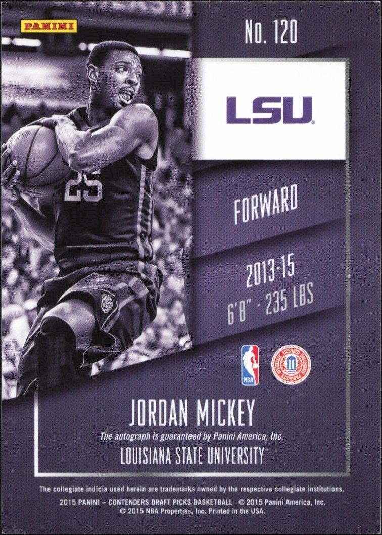 Jordan Mickey - Back