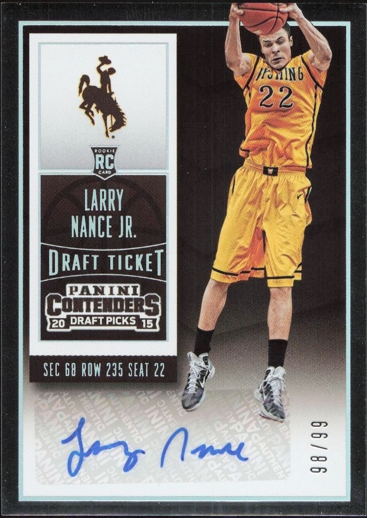 2015-16 Panini Contenders Draft Picks Larry Nance Jr. #145 trading card