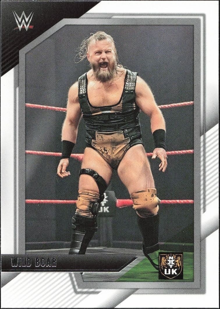 2022 Panini WWE NXT UK Wild Boar #52 trading card