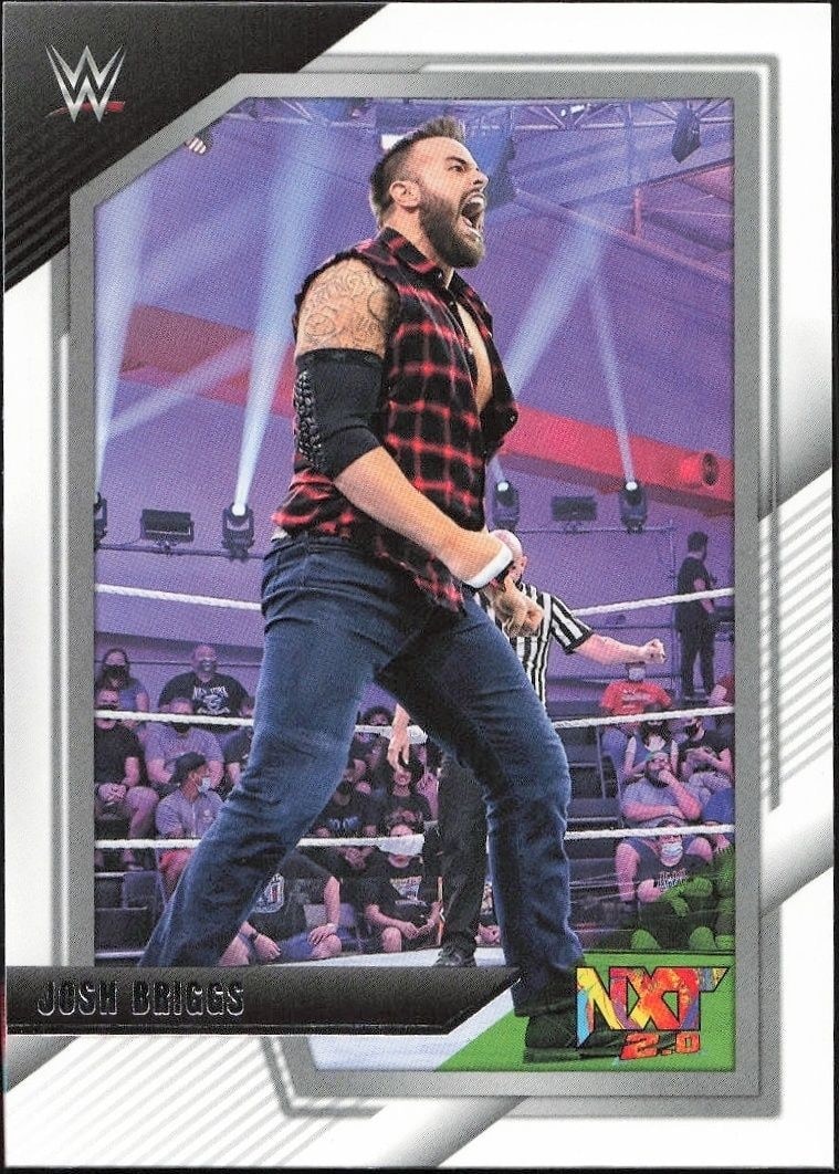 2022 Panini NXT 2.0 WWE Josh Briggs #87 trading card