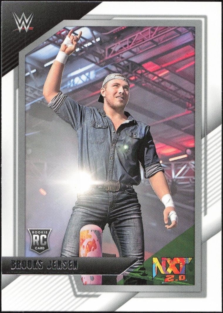 2022 Panini NXT 2.0 WWE Brooks Jensen #35 trading card