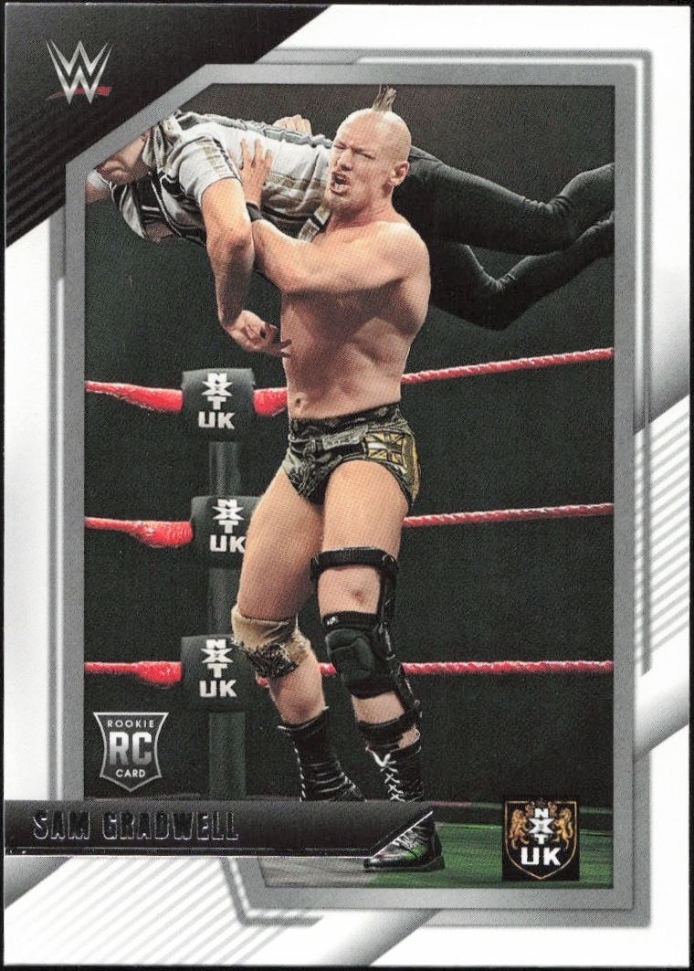 2022 Panini WWE NXT UK Sam Gradwell #39 trading card