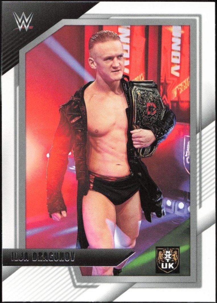 2022 Panini WWE NXT UK Ilja Dragunov #58 trading card