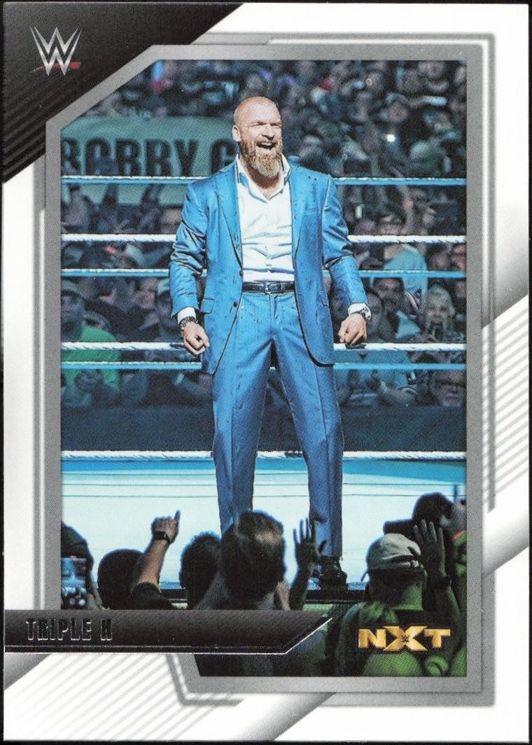 2022 Panini WWE NXT Triple H #100 trading card