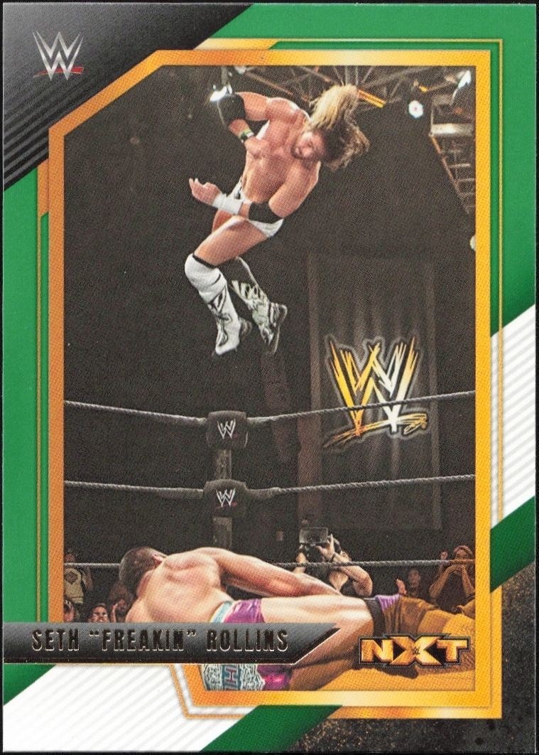 2022 Panini WWE NXT Seth “Freakin” Rollins #107 trading card
