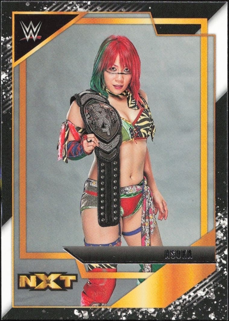 2022 Panini WWE NXT Asuka #18 trading card