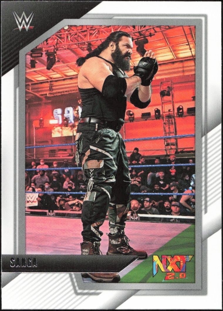 2022 Panini NXT 2.0 WWE Sanga #1 trading card