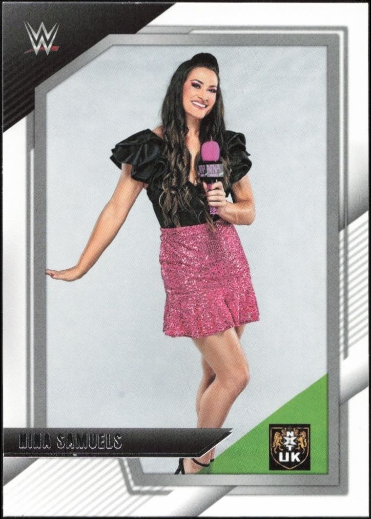 2022 Panini WWE NXT UK Nina Samuels #96 trading card