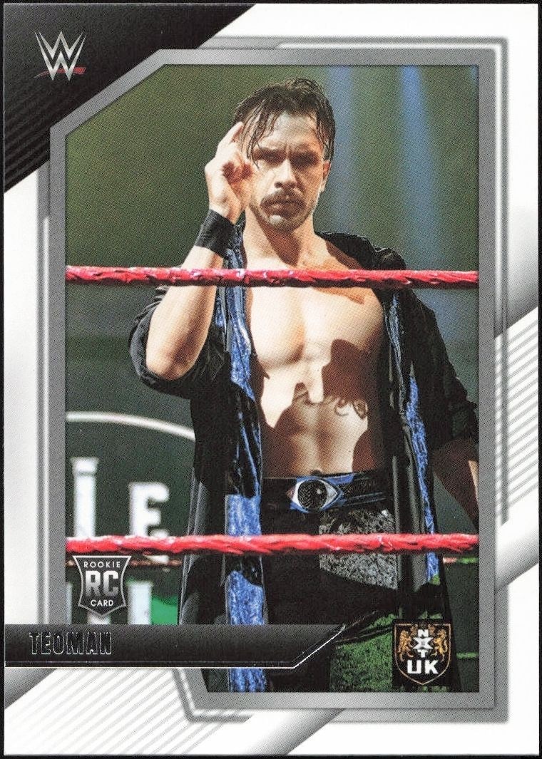 2022 Panini WWE NXT UK Teoman #80 trading card