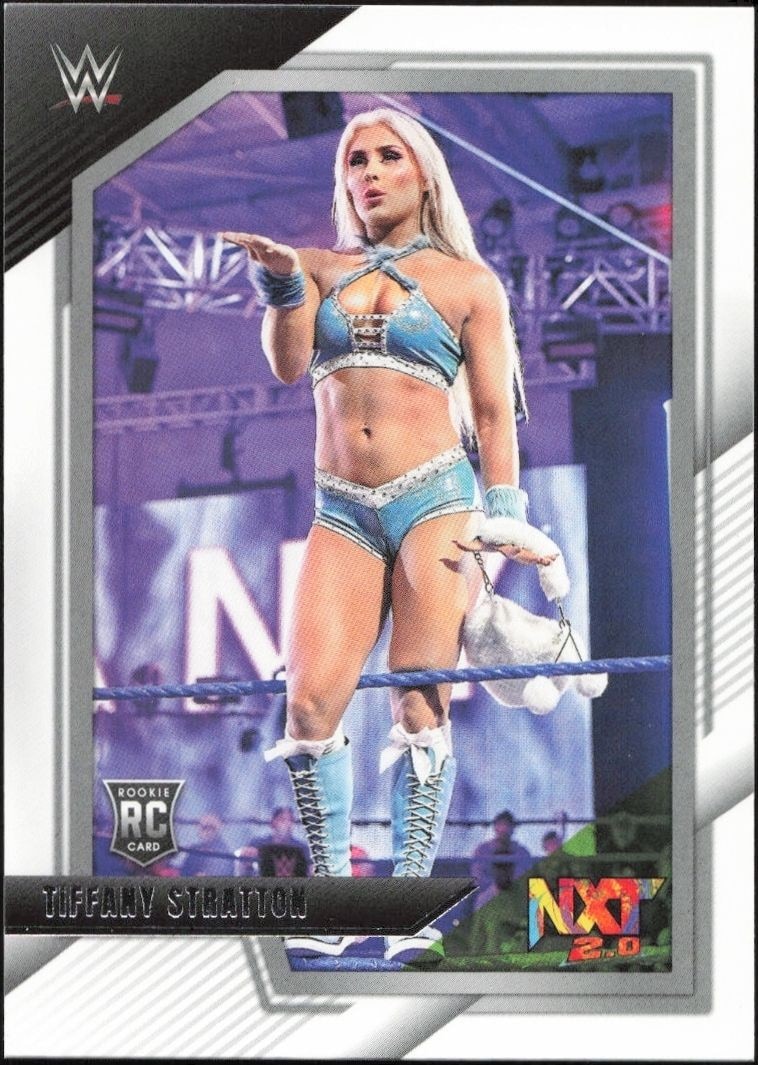 2022 Panini NXT 2.0 WWE Tiffany Stratton #74 trading card