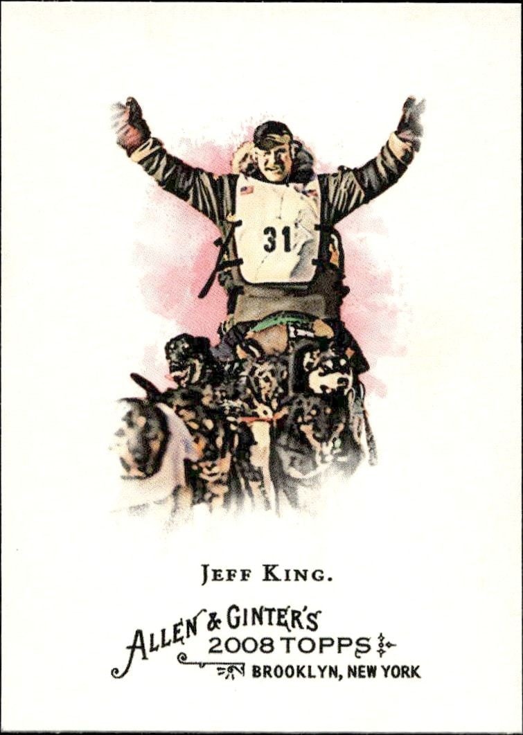 2008 Topps Allen & Ginter Jeff King #202 trading card