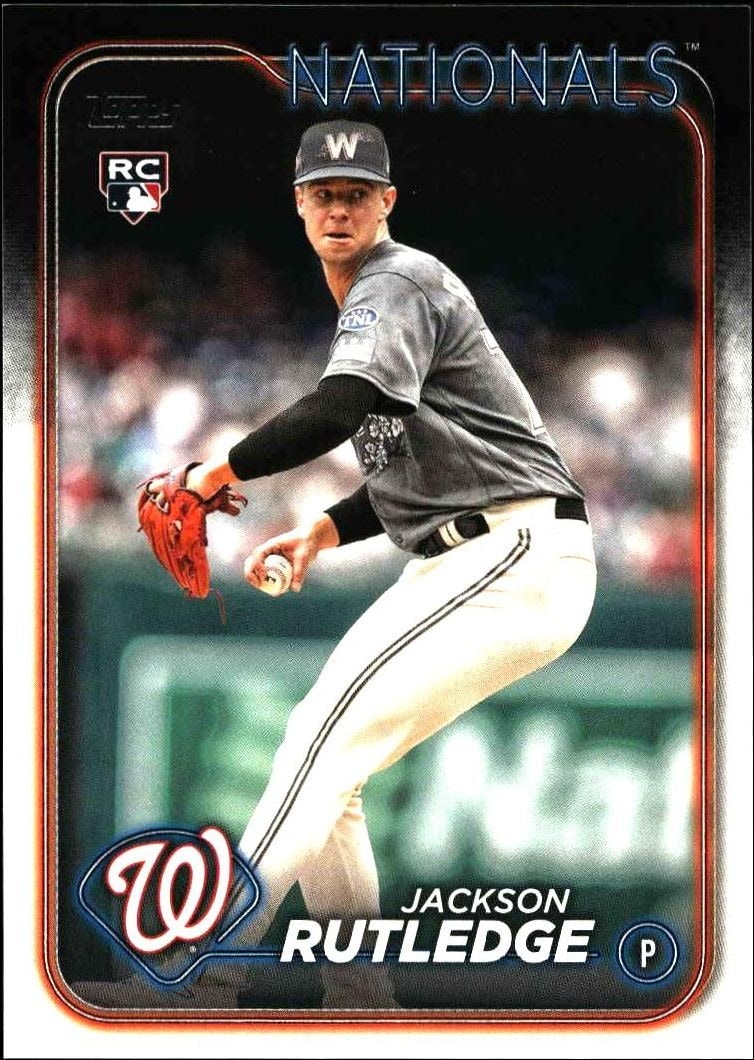 2024 Topps Series 2 Jackson Rutledge #503 trading card