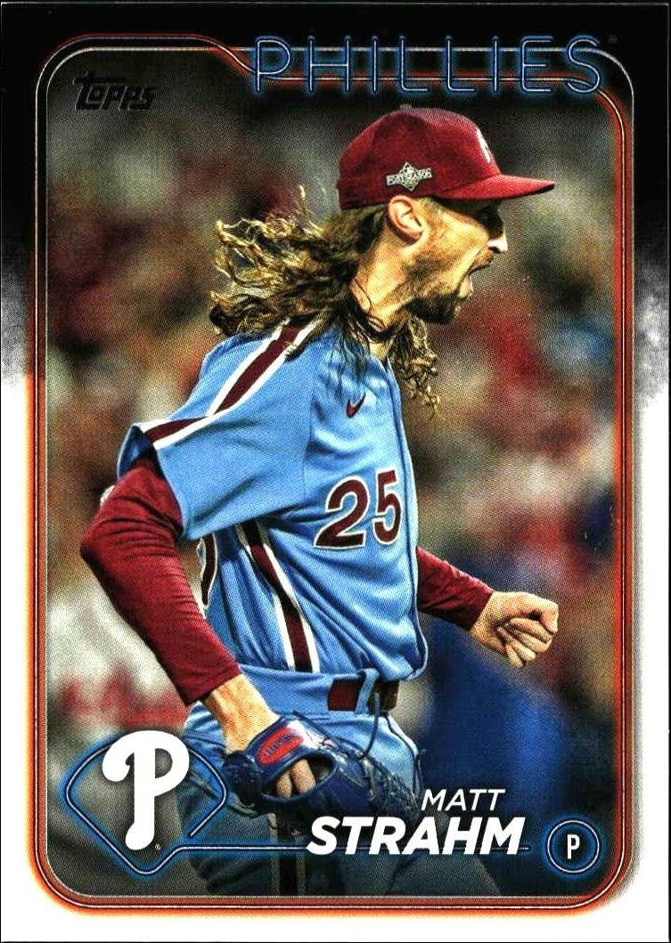 2024 Topps Series 2 Matt Strahm #528 trading card