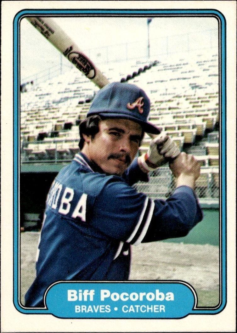 1982 Fleer Biff Pocoroba #446 trading card