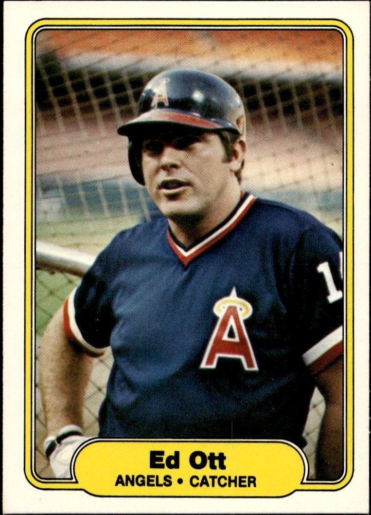 1982 Fleer Ed Ott #470 trading card