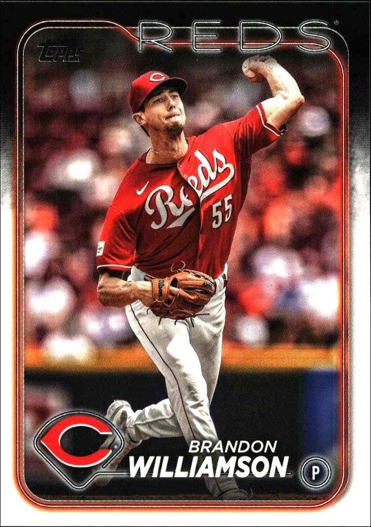 2024 Topps Series 2 Brandon Williamson #522 trading card