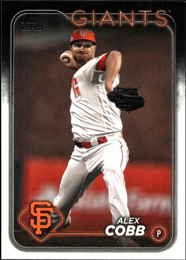 2024 Topps Series 2 Alex Cobb #497 trading card