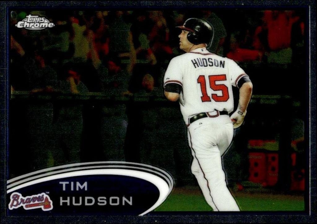 2012 Topps Chrome Tim Hudson #77 trading card