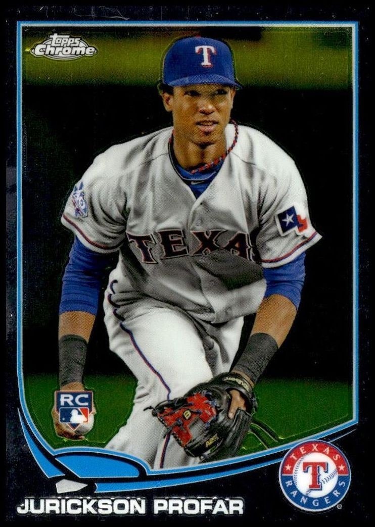 2013 Topps Chrome Jurickson Profar #57 trading card
