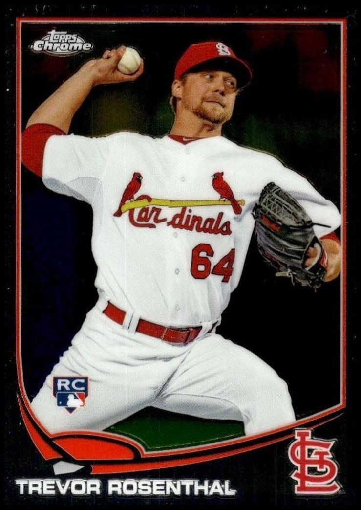 2013 Topps Chrome Trevor Rosenthal #73 trading card