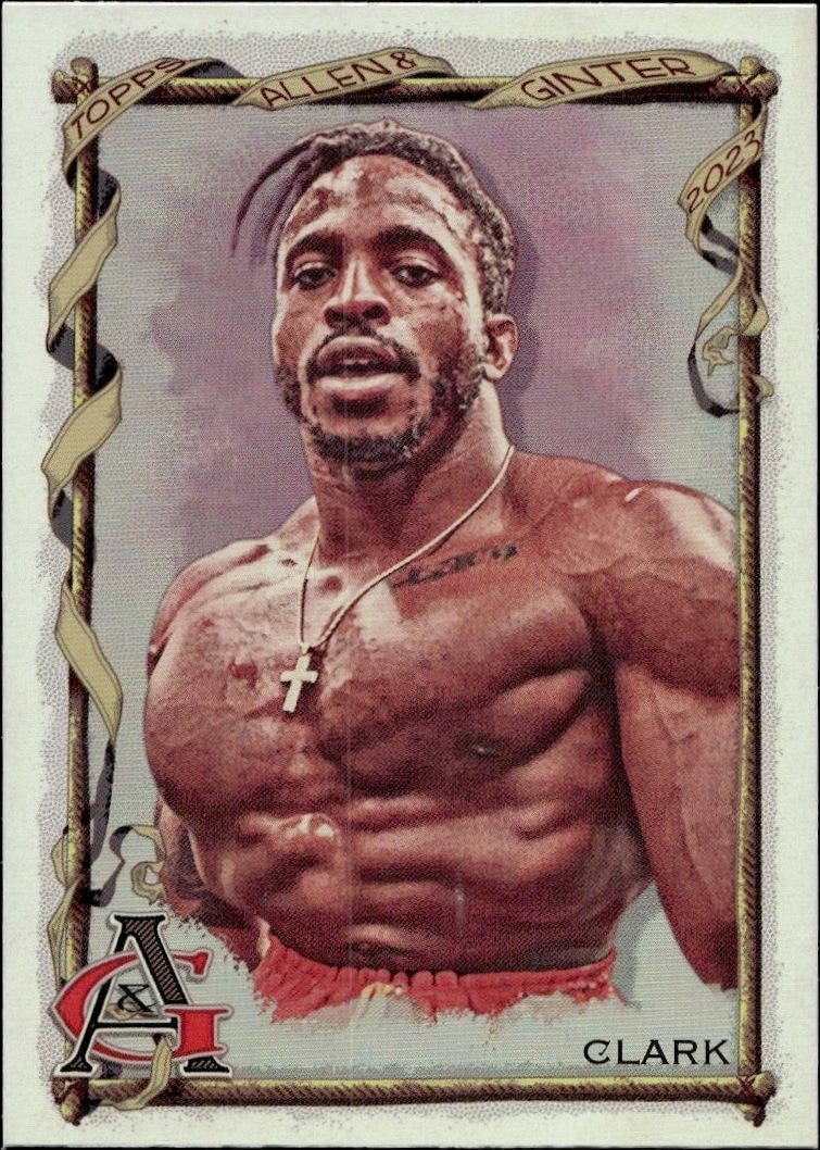 2023 Topps Allen & Ginter Zion Clark #262 trading card