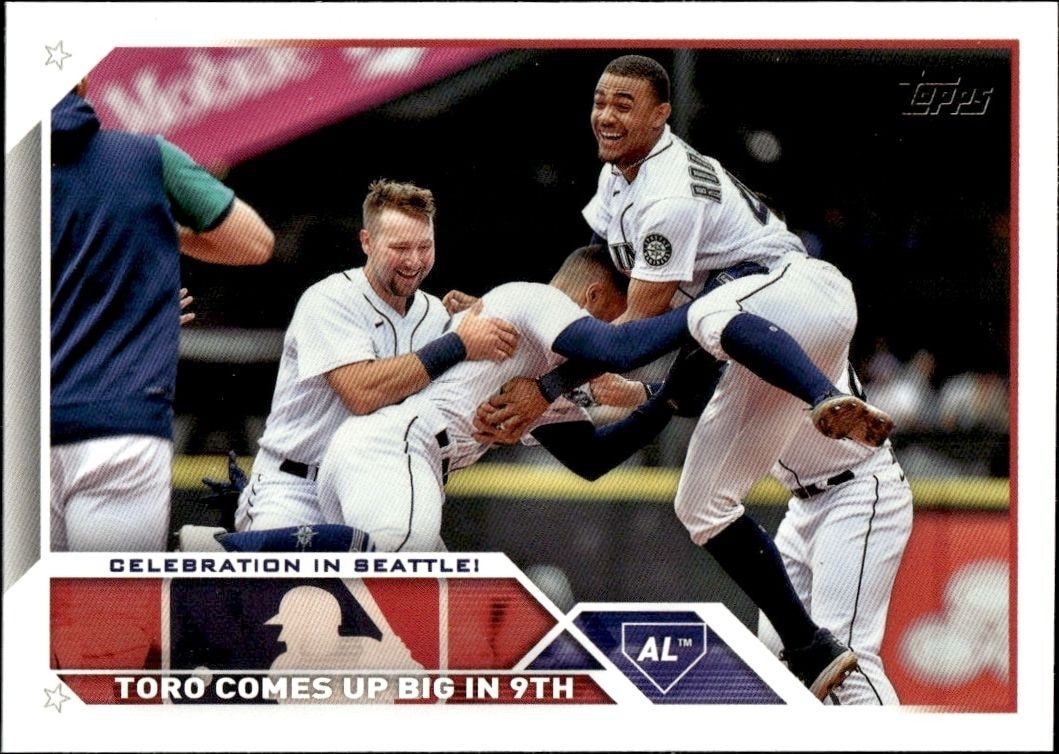 2023 Topps Series 1 Celebration In Seattle! #174 trading card