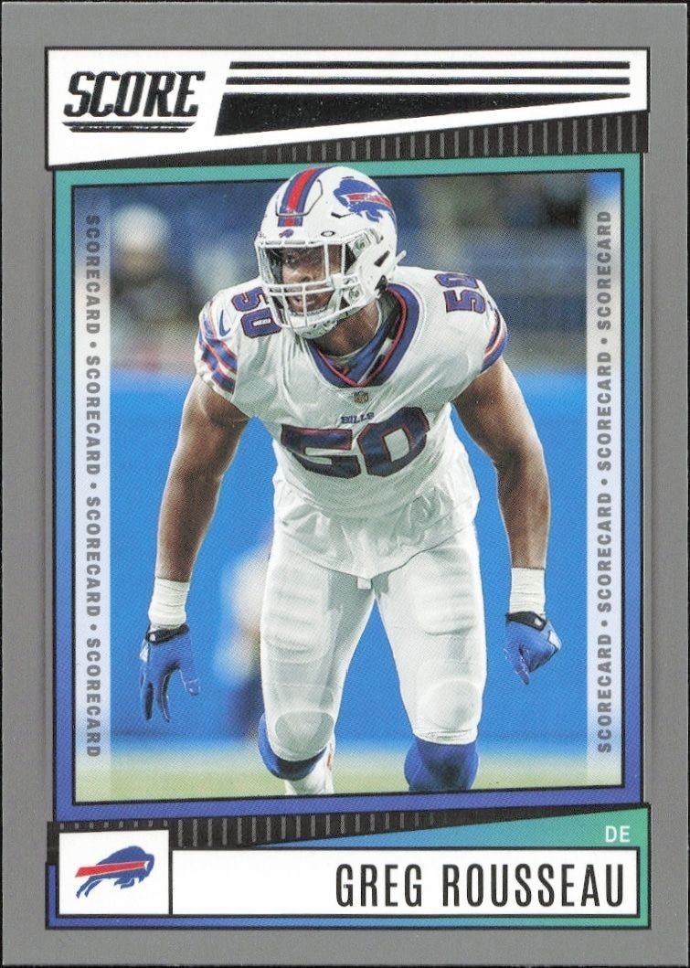 2022 Panini Score Greg Rousseau #267 trading card