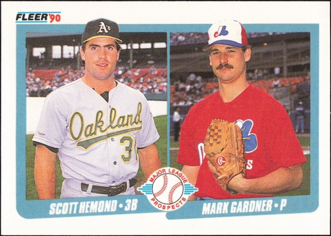 1990 Fleer Scott Hemond #646 trading card