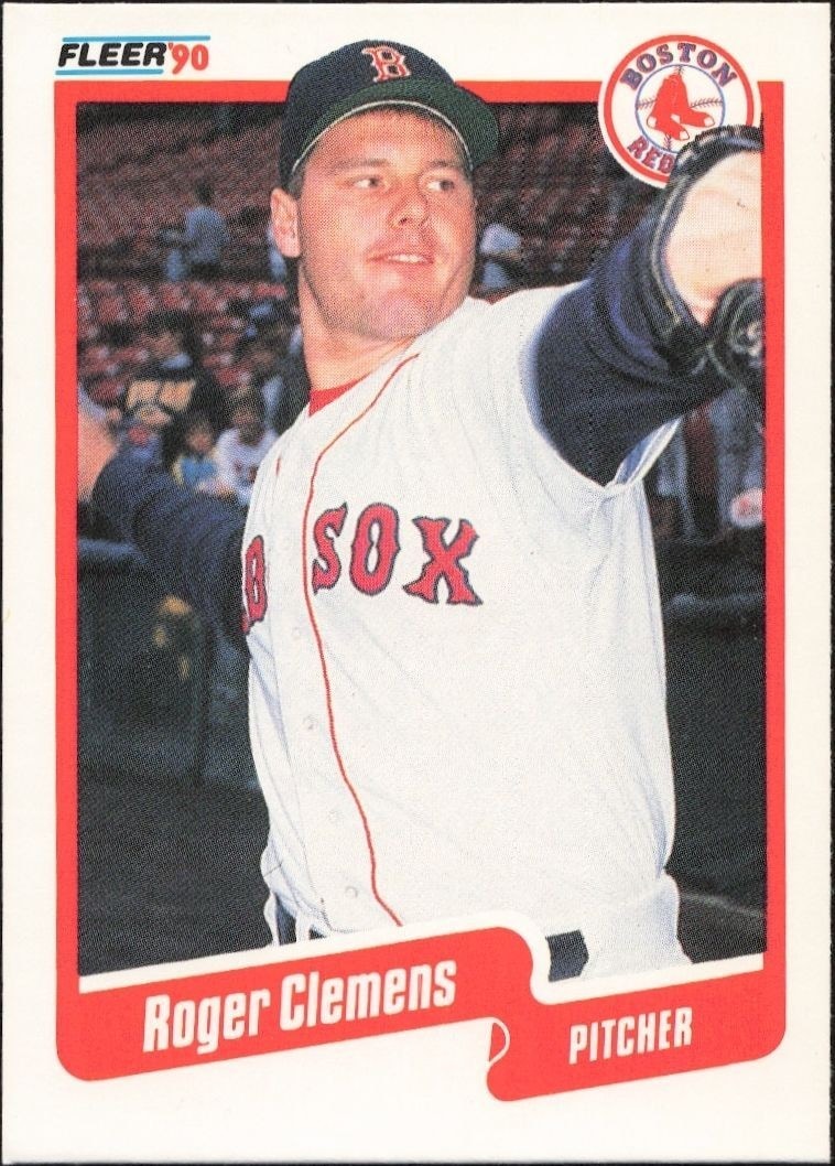 1990 Fleer Roger Clemens #271 trading card
