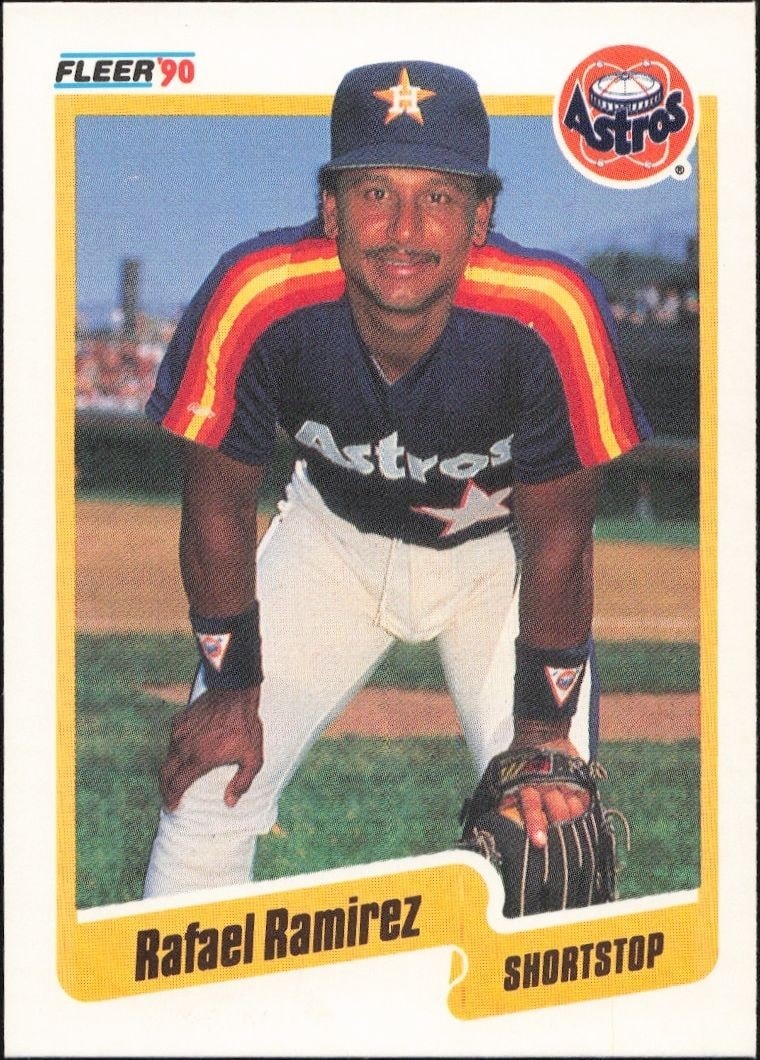 1990 Fleer Rafael Ramirez #234 trading card