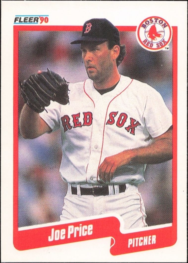 1990 Fleer Joe Price #282 trading card