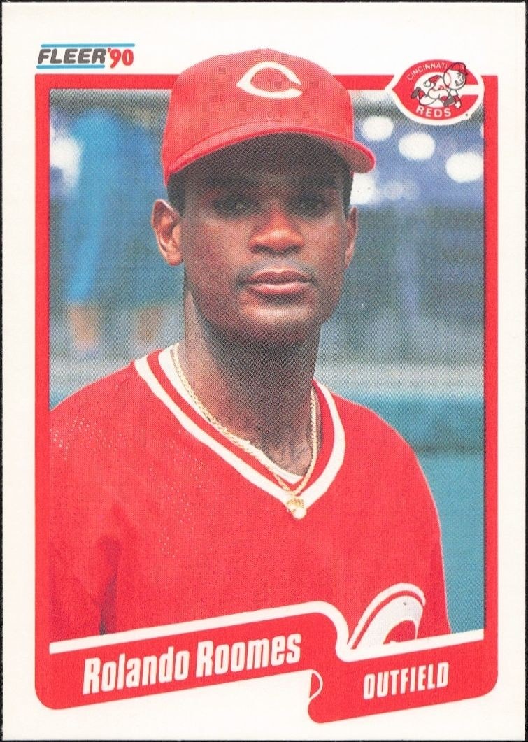 1990 Fleer Rolando Roomes #432 trading card