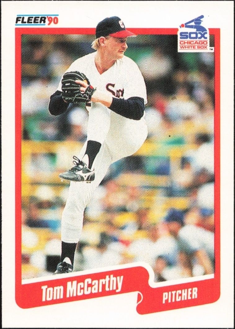 1990 Fleer Tom McCarthy #541 trading card