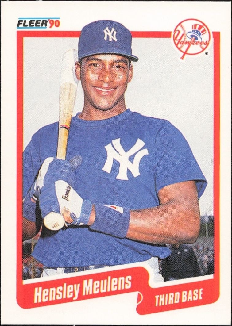 1990 Fleer Hensley Meulens #449 trading card