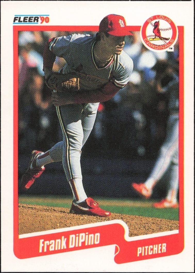 1990 Fleer Frank DiPino #249 trading card