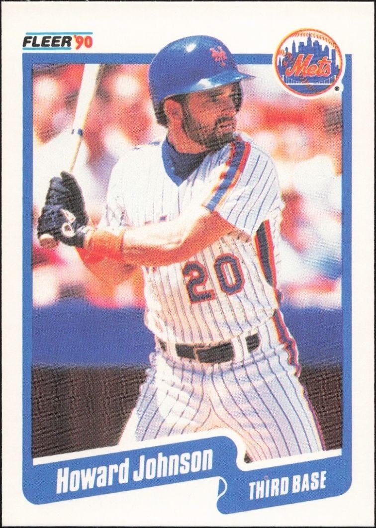 1990 Fleer Howard Johnson #208 trading card