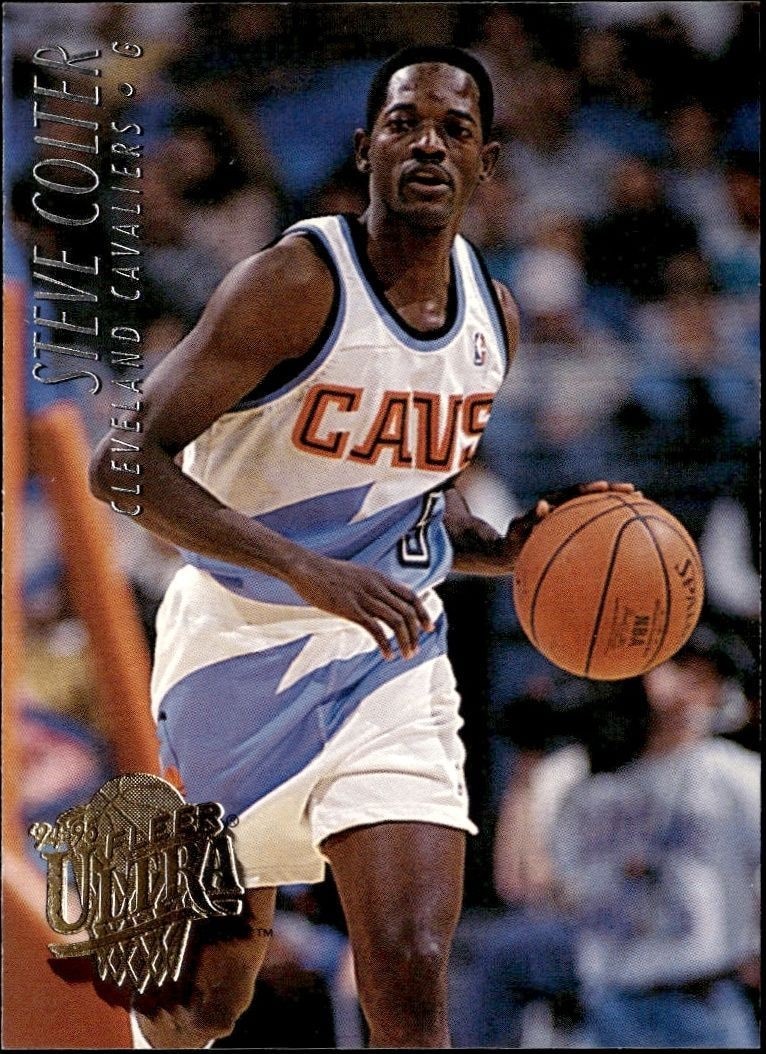 1994-95 Fleer Ultra Steve Colter #224 trading card