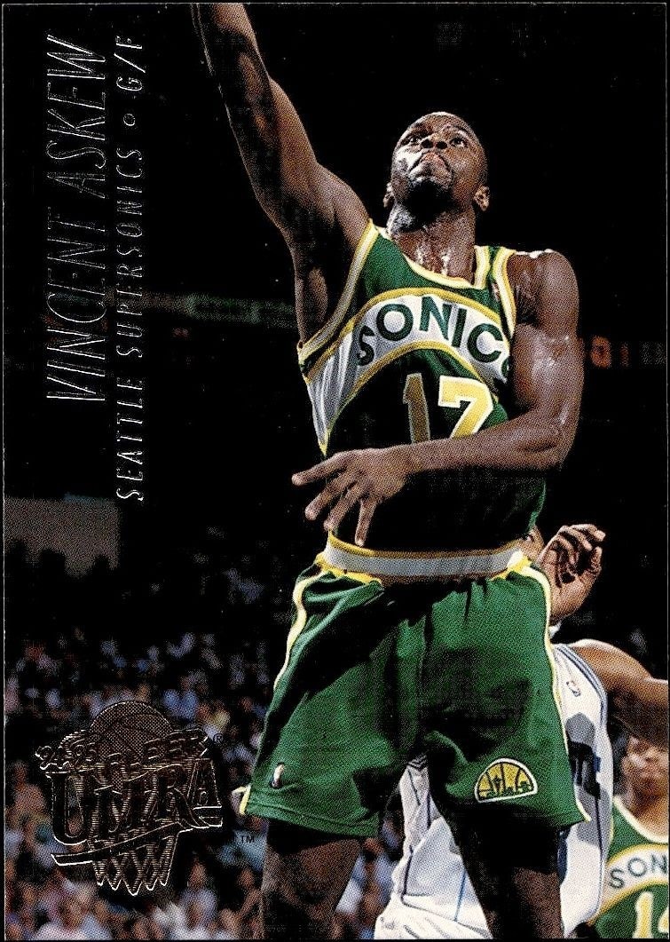1994-95 Fleer Ultra Vincent Askew #335 trading card