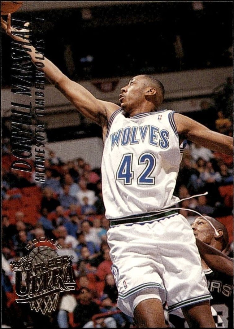 1994-95 Fleer Ultra Donyell Marshall #291 trading card