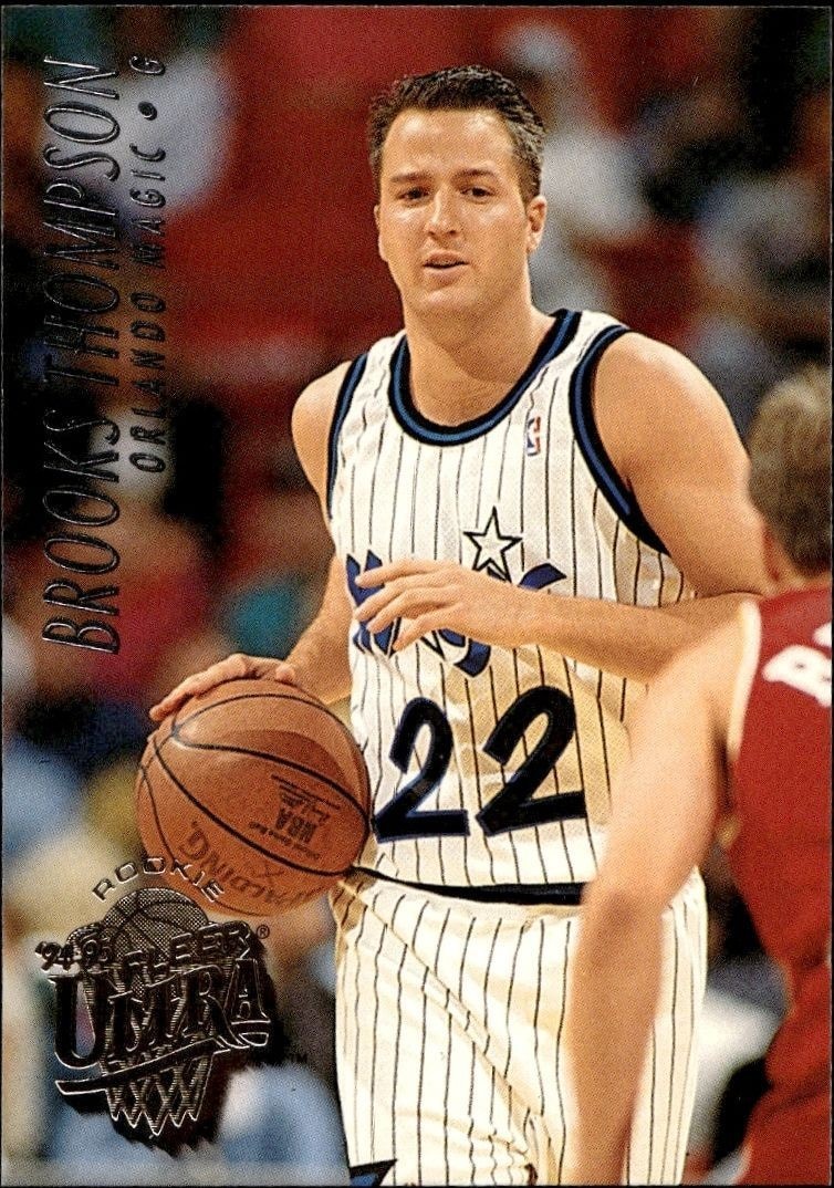 1994-95 Fleer Ultra Brooks Thompson #307 trading card